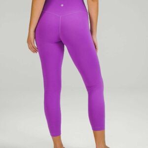 Lululemon Align High-Rise Pant 25" Moonlit Magenta (Neon Purple) Size 4